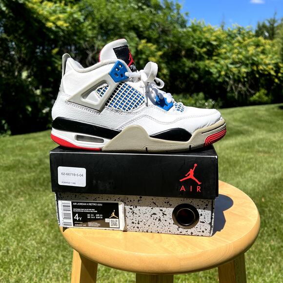 Nike Air Jordan 4 Retro SE GS What the 4 Men's Shoes - Size 4 - Ships Now